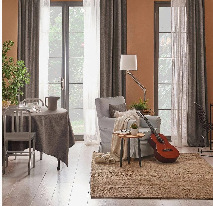 КОМПЛЕКТ ШТОР ВОЛШЕБНАЯ НОЧЬ РОГОЖКА 165/270СМ - 2ПР. (ДТ172 Ш0140 КШК038 ШОК 58), норма - фото 2