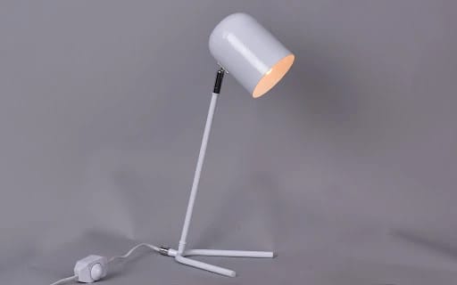 Лампа настольная "Пирр" 1*60*Е27 (РС21100 WT+CR/1T), норма - фото 1