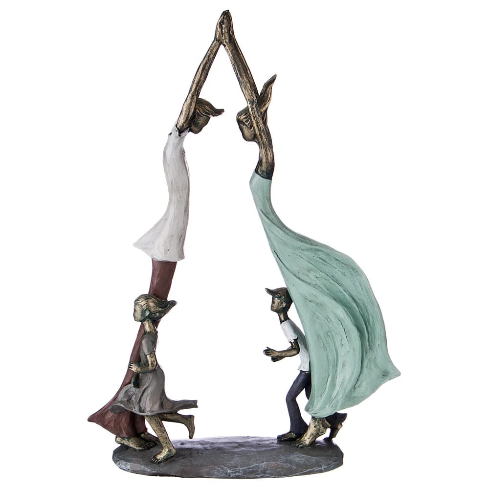 Статуэтка "Семья" 26*9*37 см Серия "Фьюжн" (кор=4шт.) (арт.154-506), норма - фото 1