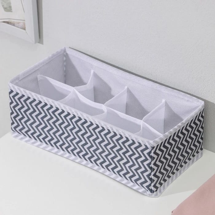 Органайзер для белья 8 ячеек 29х14х10 см "Симетро", цвет синий   7425305, норма - фото 1