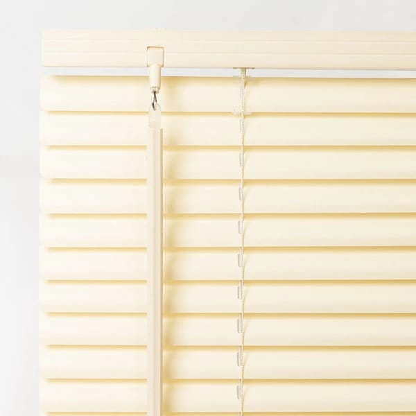 Жалюзи, пластик, бежевый, 50х160, норма - фото 1