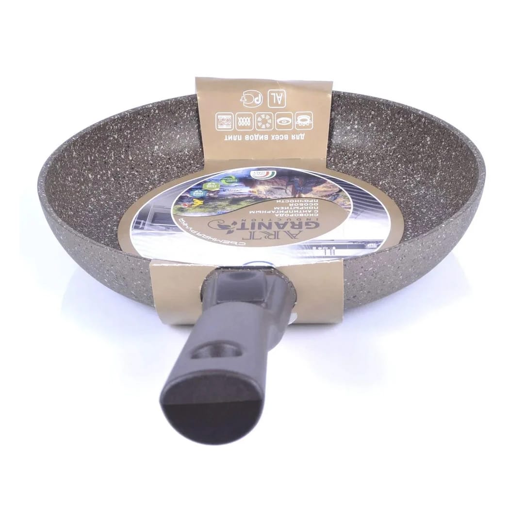 Сковорода TVS ART GRANIT INDUCTION 28 см, с/р (арт. ATI-1028), норма - фото 7