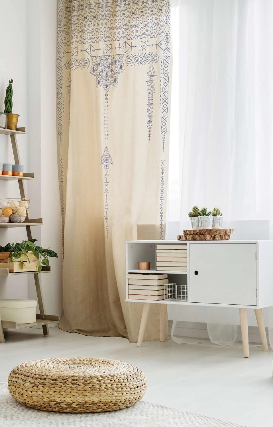 Комплект штор "Волшебная ночь" рогожка 2пр ДТ172 Ш0160/1 КШК038 72, норма - фото 2