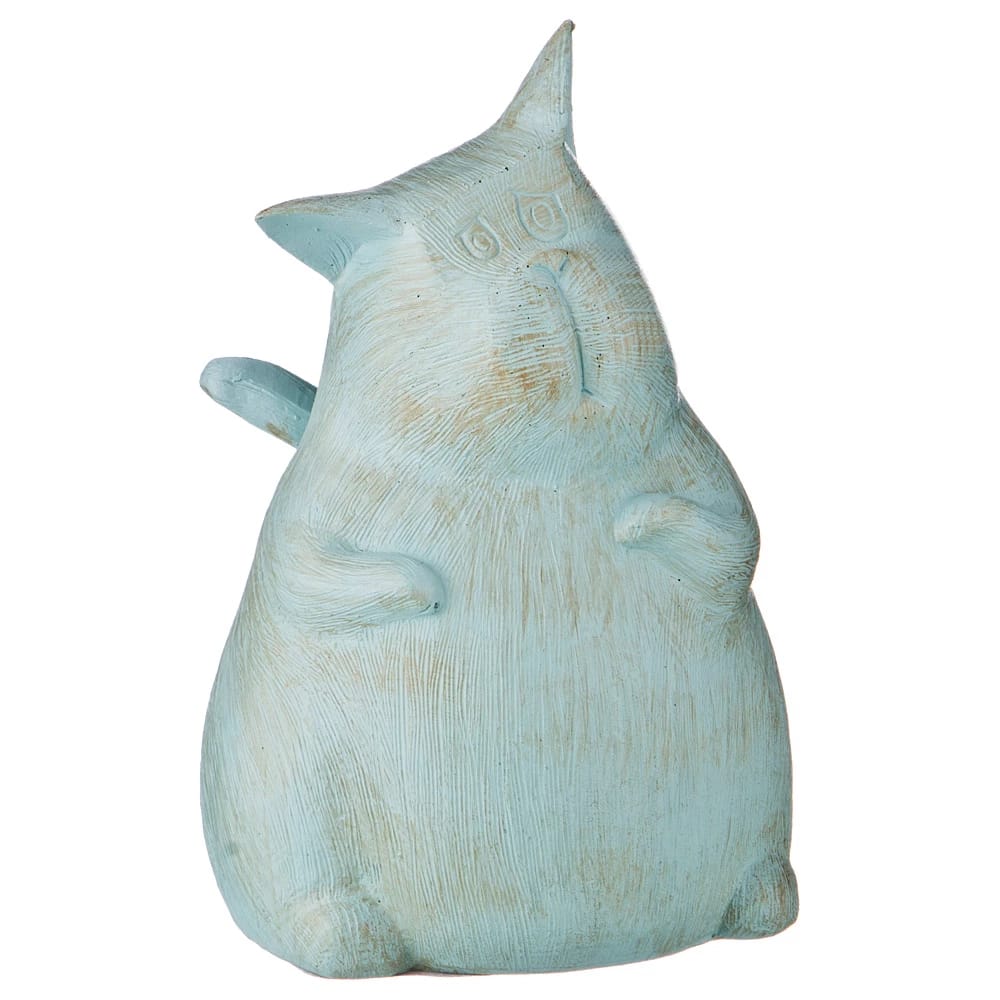 СТАТУЭТКА "КОТ" 11,5*12,5*17 СМ (КОР=18 ШТ.) (АРТ.154-519), норма - фото 1