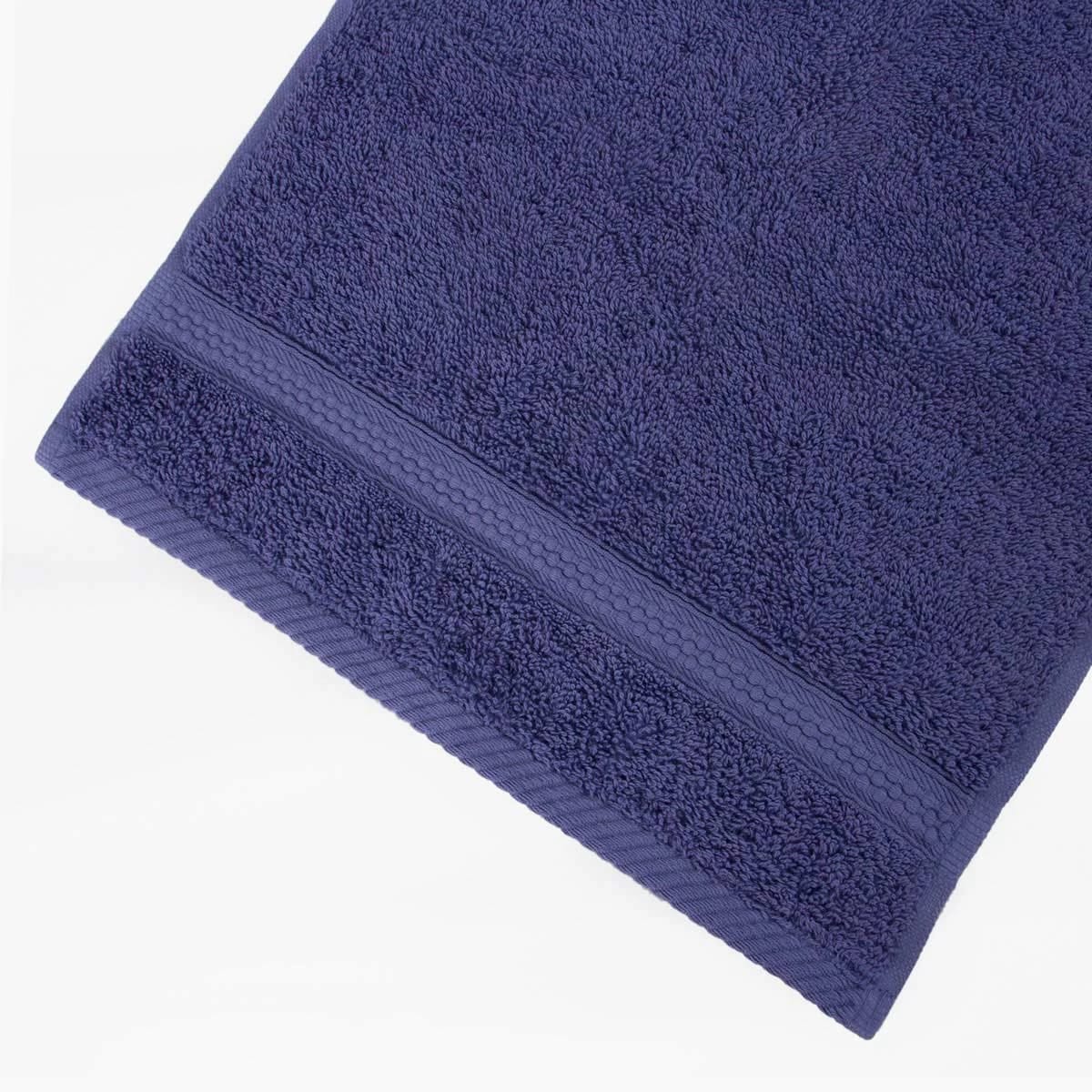 Полотенце Arya Однотонное 30X50 Miranda Soft (Темно-Синий), норма - фото 1