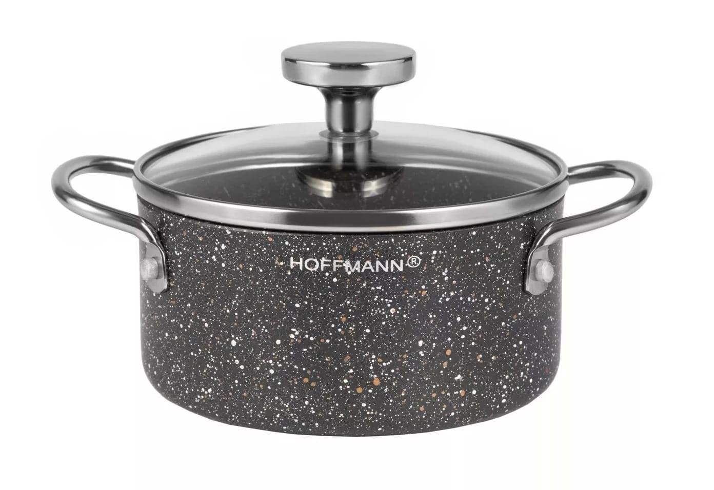 Кастрюля 0,5 л /12 см, черн. (арт.НМ 7762NEW), норма - фото 1