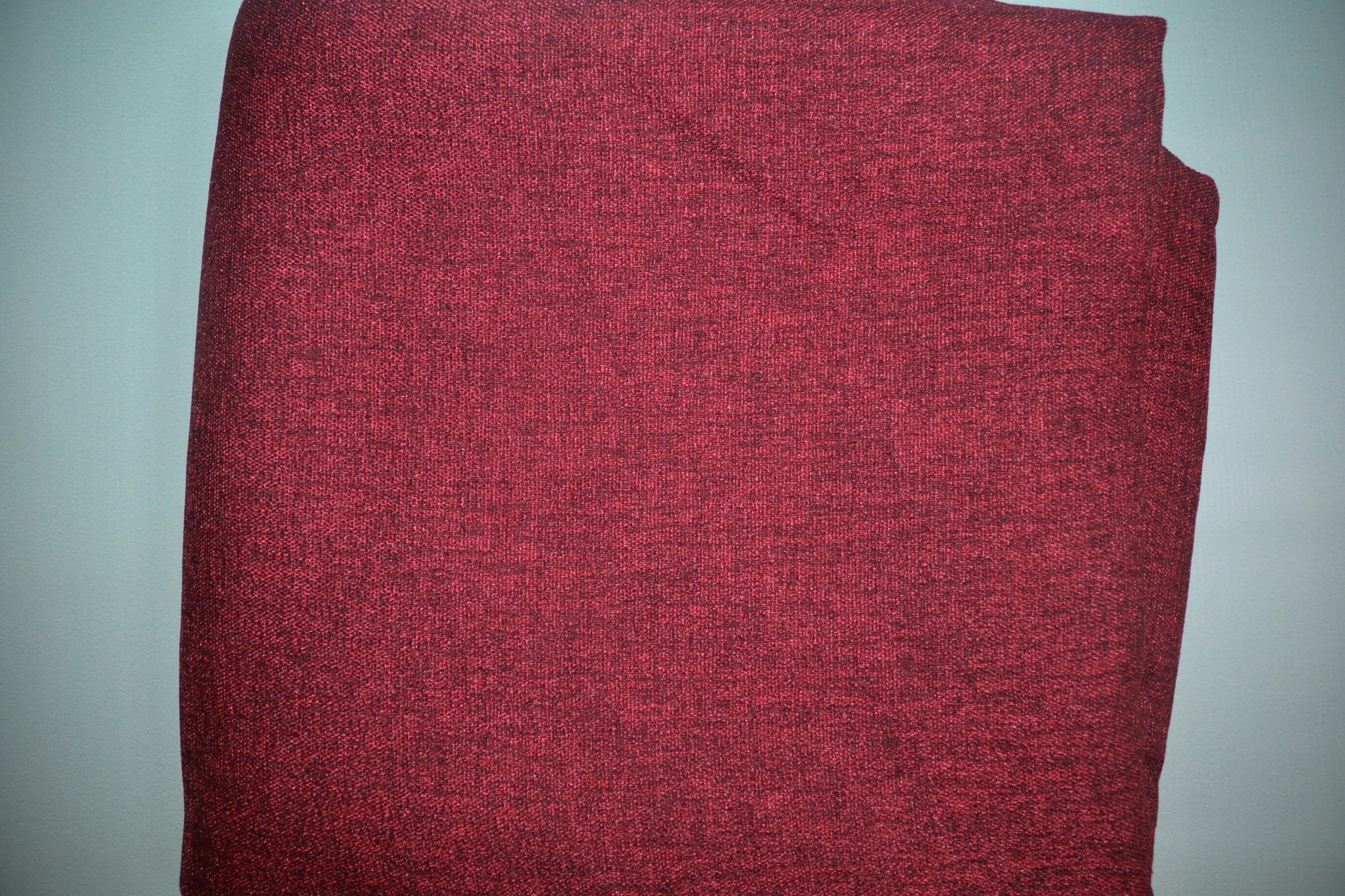 Комплект штор "Арселина" материал Лен блекаут, цвет Бордо, размер Ш*В 3*2,7, норма - фото 1