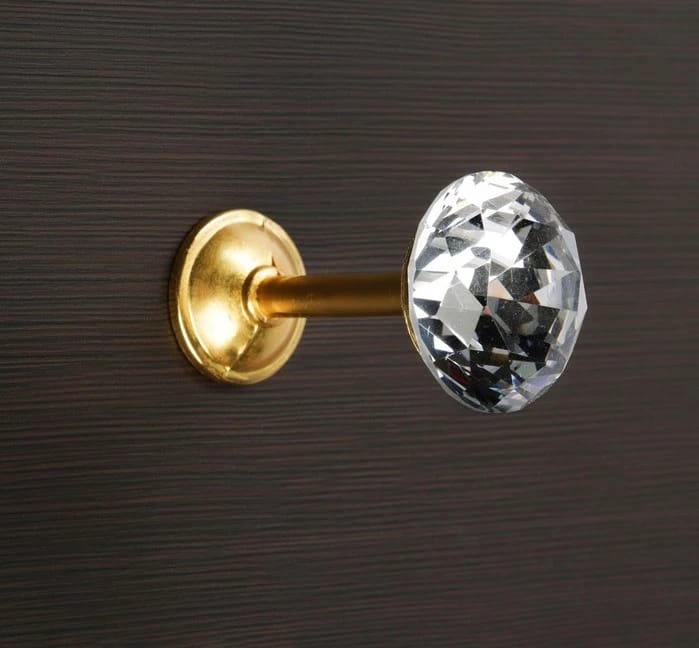 Подхват для штор KD001, однорожковый, золото 4320365, норма - фото 2