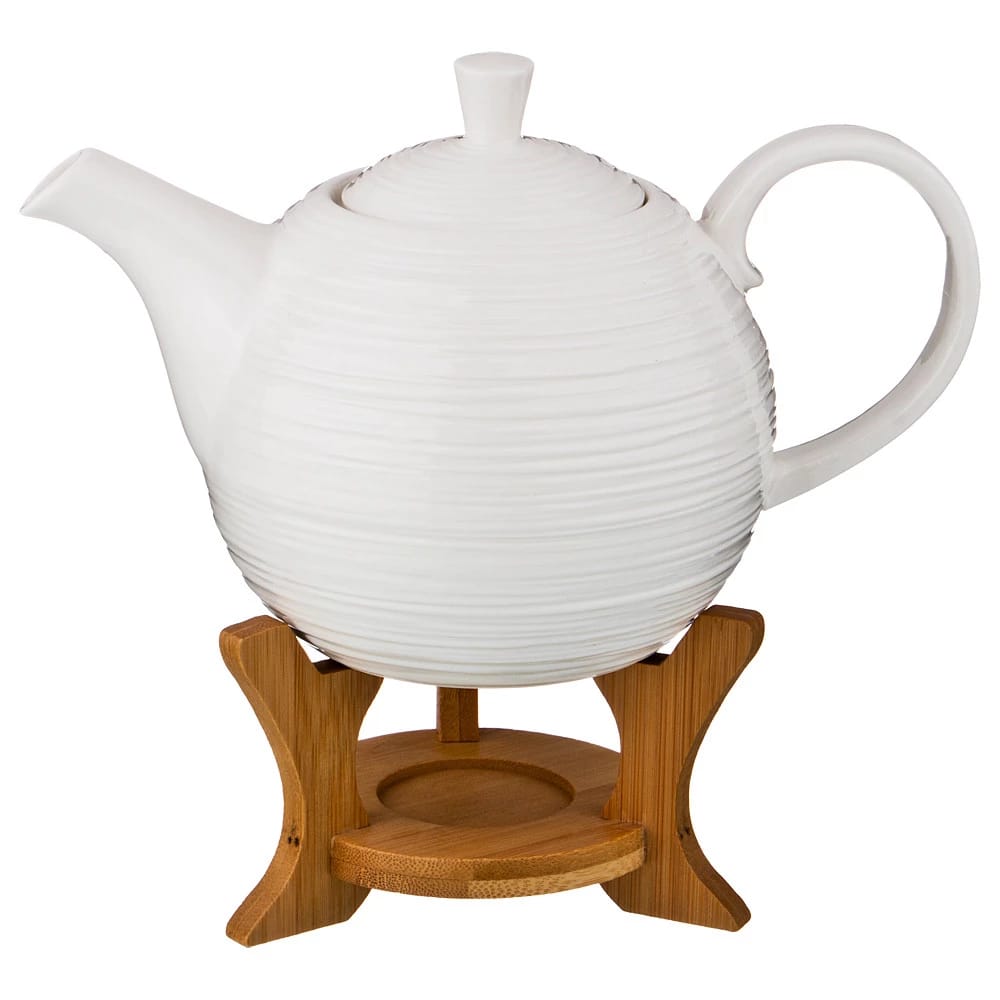 Чайник заварочный на подставке 1000 мл. (кор.12шт.) (арт. 587-101), норма - фото 1