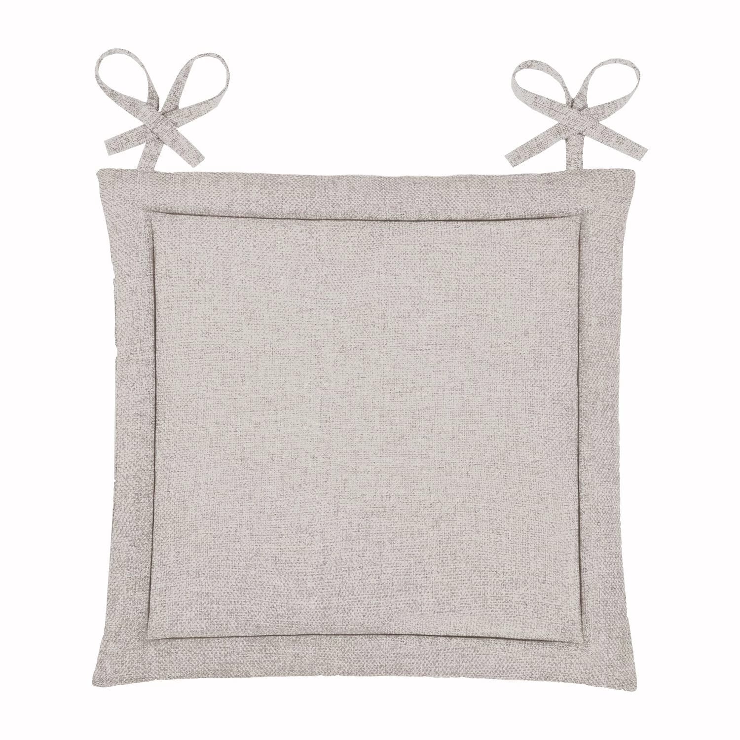 Подушка на стул Волшебная Ночь рогожка 40/40 экрю 74, норма - фото 1