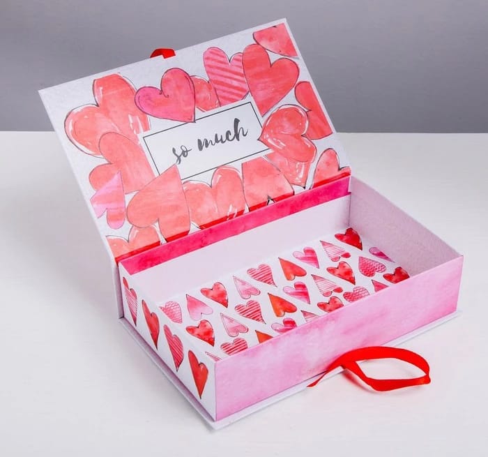 Коробка‒книга "Love" 20×12.5×5 см  3847839, норма - фото 2