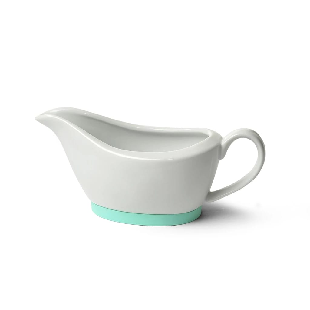 Соусник 20x9 см / 400 мл на силик. осн., цвет АКВАМАРИН (керамика) (арт. 8836), норма - фото 1