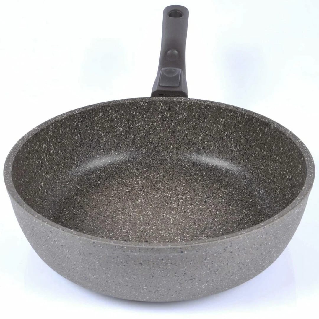 Сотейник TVS ART GRANIT INDUCTION 24см, съемная ручка (арт. ATI-2024), норма - фото 7