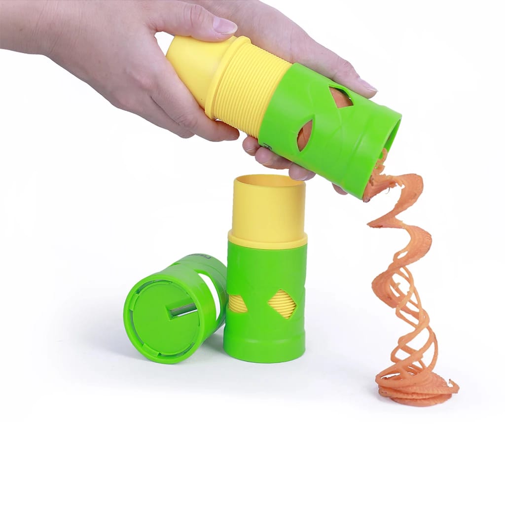 Овощерезка спиральная для декорирования 16,5x7 см (нерж. сталь) (арт. 8666), норма - фото 1