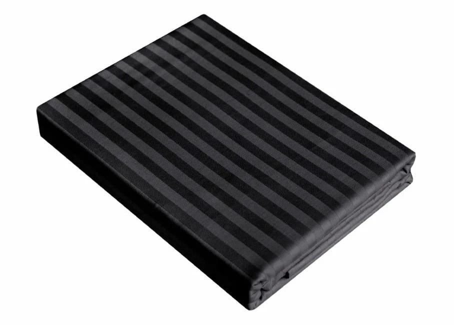 Пододеяльник 180/215 "Verossa" Stripe черный 70005 ST13 01, норма - фото 1