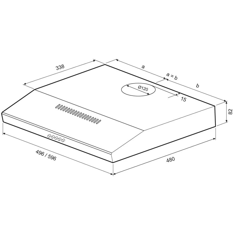 KRONA ERMINA 500 IVORY PUSH BUTTON, норма - фото 2