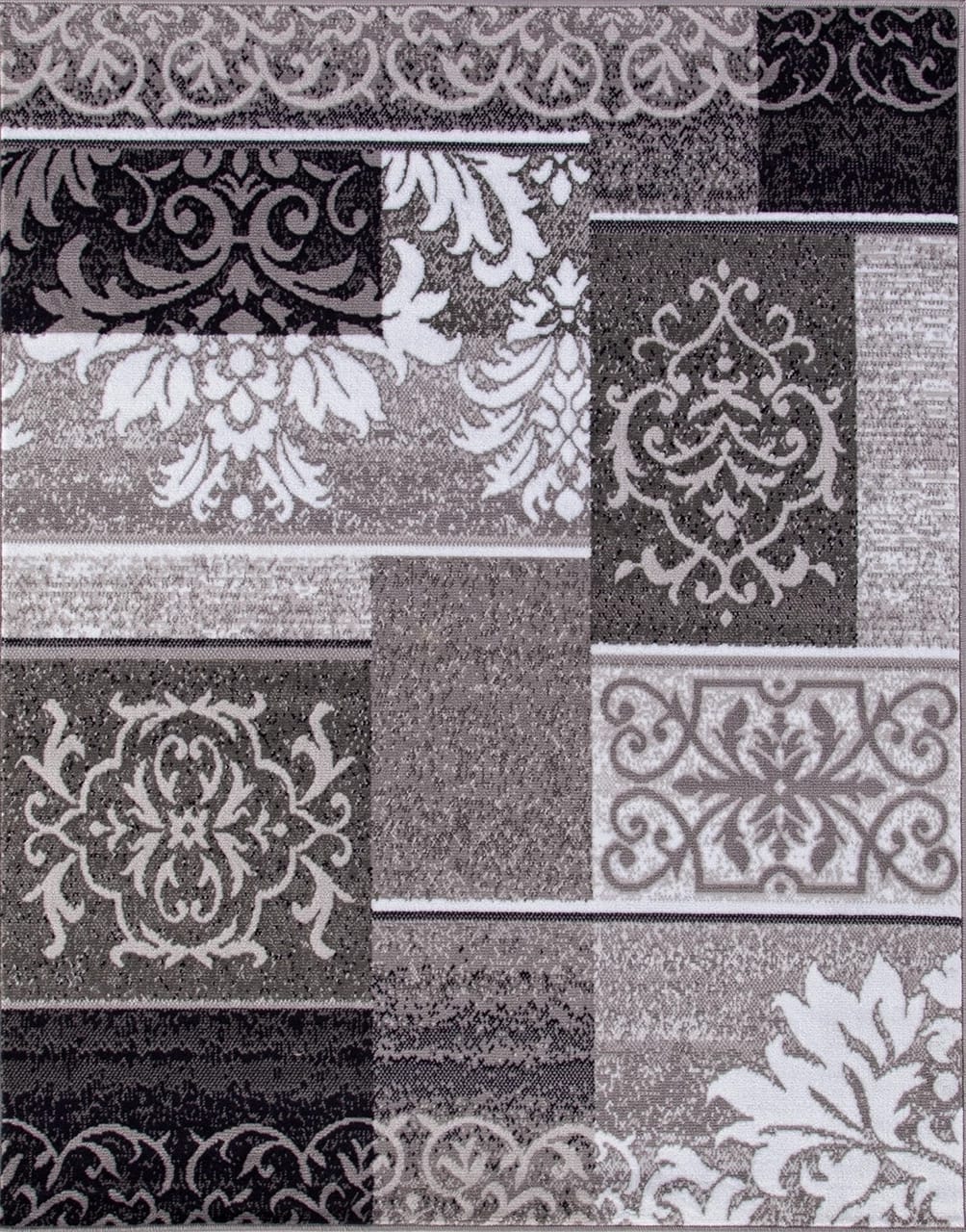 Ковёр SILVER (d216, 1,8*2,5, STAN, GRAY), норма - фото 1