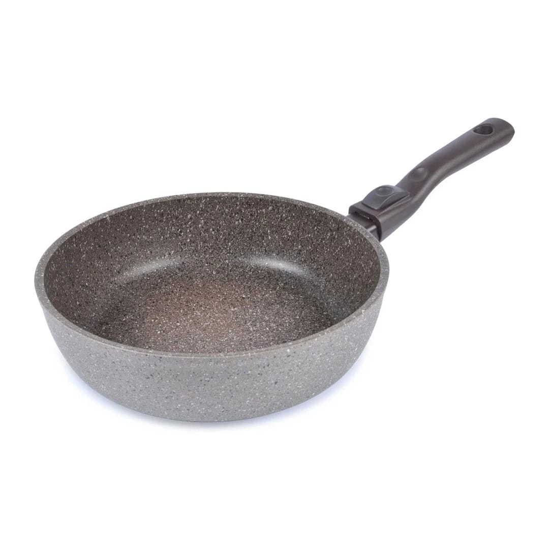 Сотейник TVS ART GRANIT INDUCTION 26см, съемная ручка (арт. ATI-2026), норма - фото 5