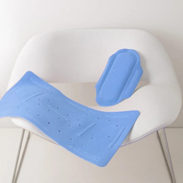 Коврик в ванну 36х71 син, норма - фото 1