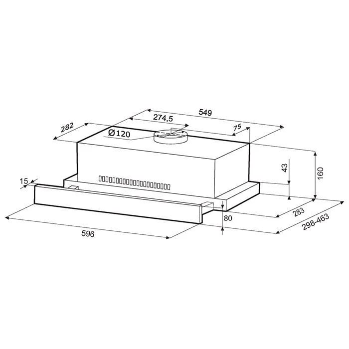 KRONA KAMILLA R 600 INOX, норма - фото 2
