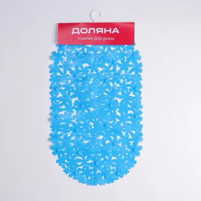 Коврик для ванны 38х66 см "Цветочки" цвет МИКС 142608, норма - фото 1