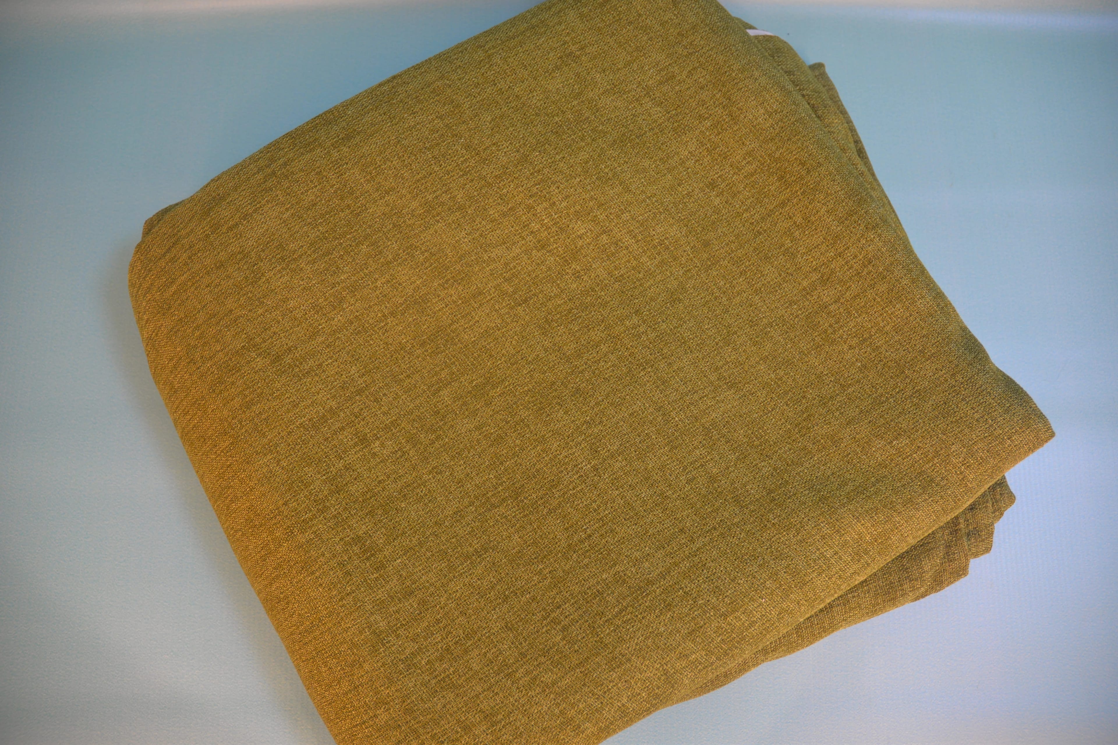 КОМПЛЕКТ ШТОР "АРСЕЛИНА" МАТ.: ЛЁН БЛЭКАУТ, ЦВЕТ: ФИСТАШКОВЫЙ, 3* 2,7М, норма - фото 1