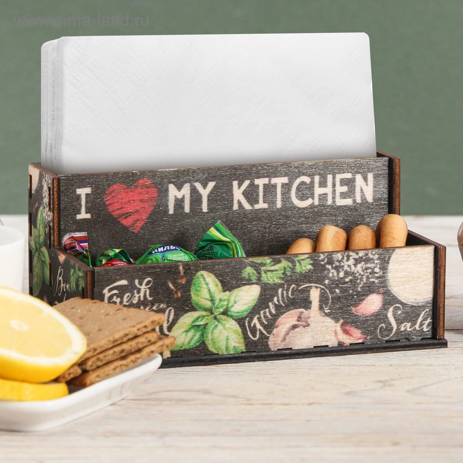 Органайзер для кухни "Приправы", 16.2х7,1х9,5 см, разборный 3777307, норма - фото 2