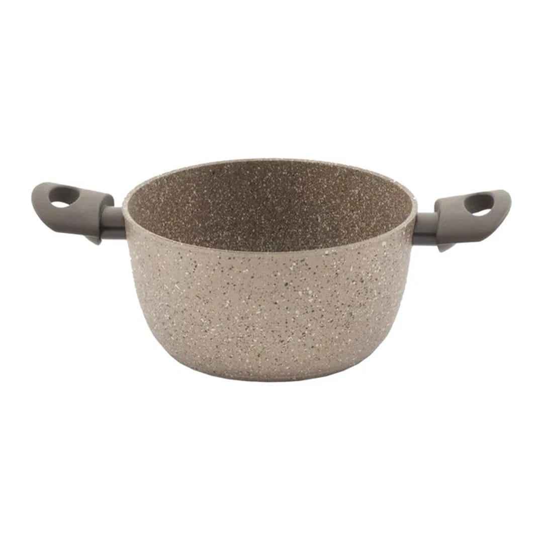 КАСТРЮЛЯ 2,5Л. TVS ART GRANIT INDUCTION 20 СМ, БЕЗ КРЫШКИ (АРТ. ATI-5120), норма - фото 3