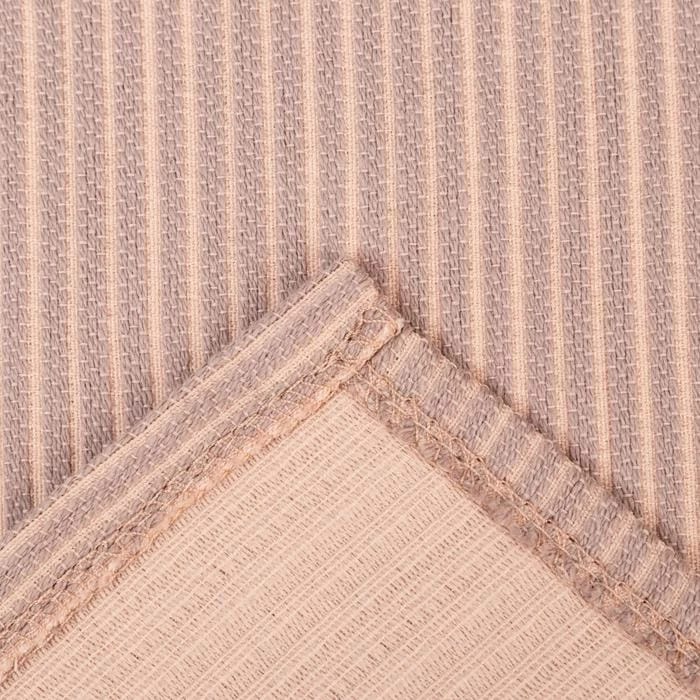 ДОРОЖКА НА СТОЛ "ЭТЕЛЬ" 130Х35 СМ, ЦВ. КОФЕЙНЫЙ, 60% ХЛ 40% ПЭ, 370 Г/М2 6705290, норма - фото 2