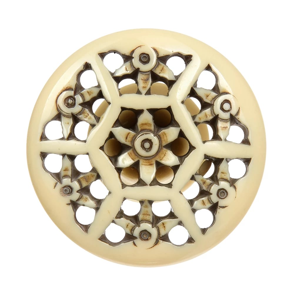 Ручка для мебели "Слоновая кость", цвет бежевый /300/6 - фото 2