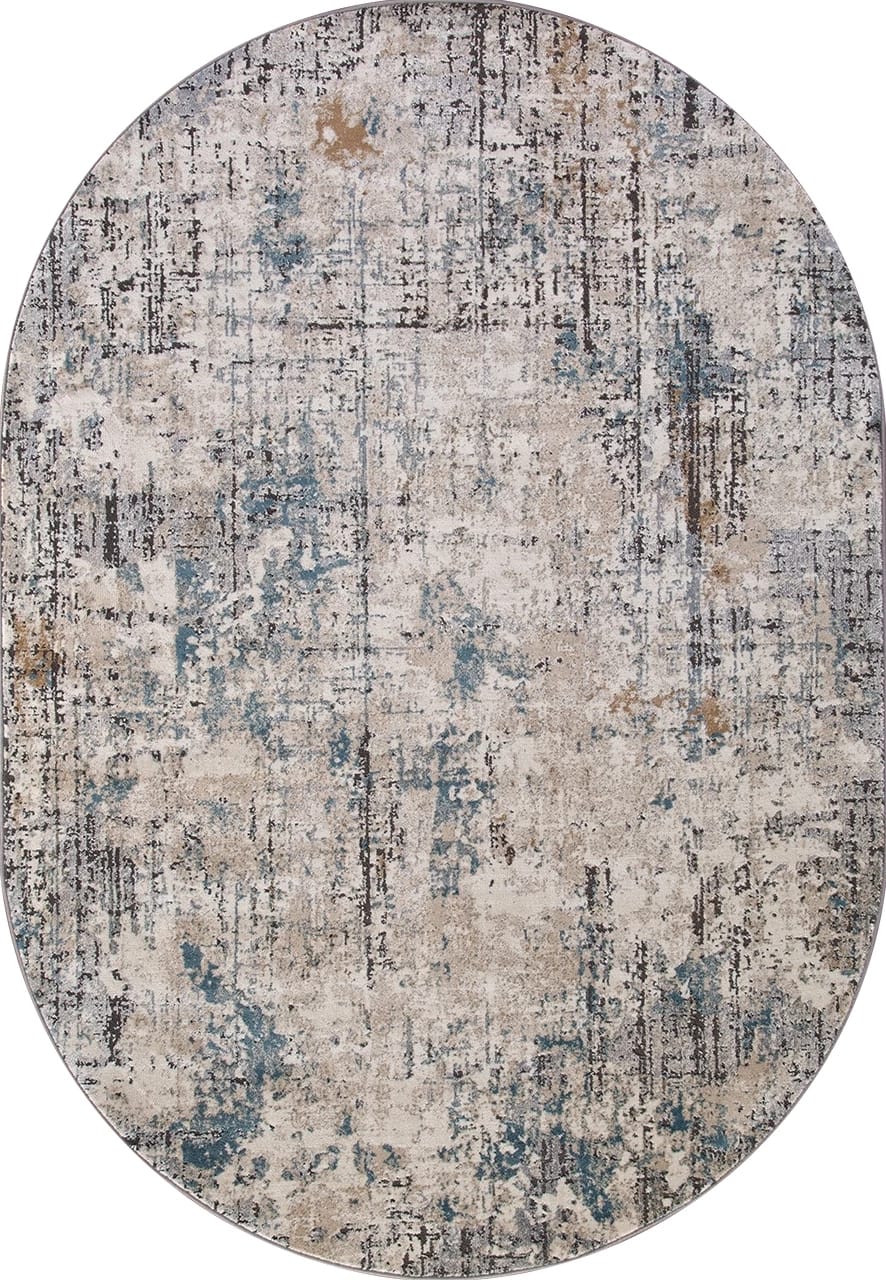 Ковёр SERENITY (D739, 2,4*3,4, OVAL, CREAM), норма - фото 1