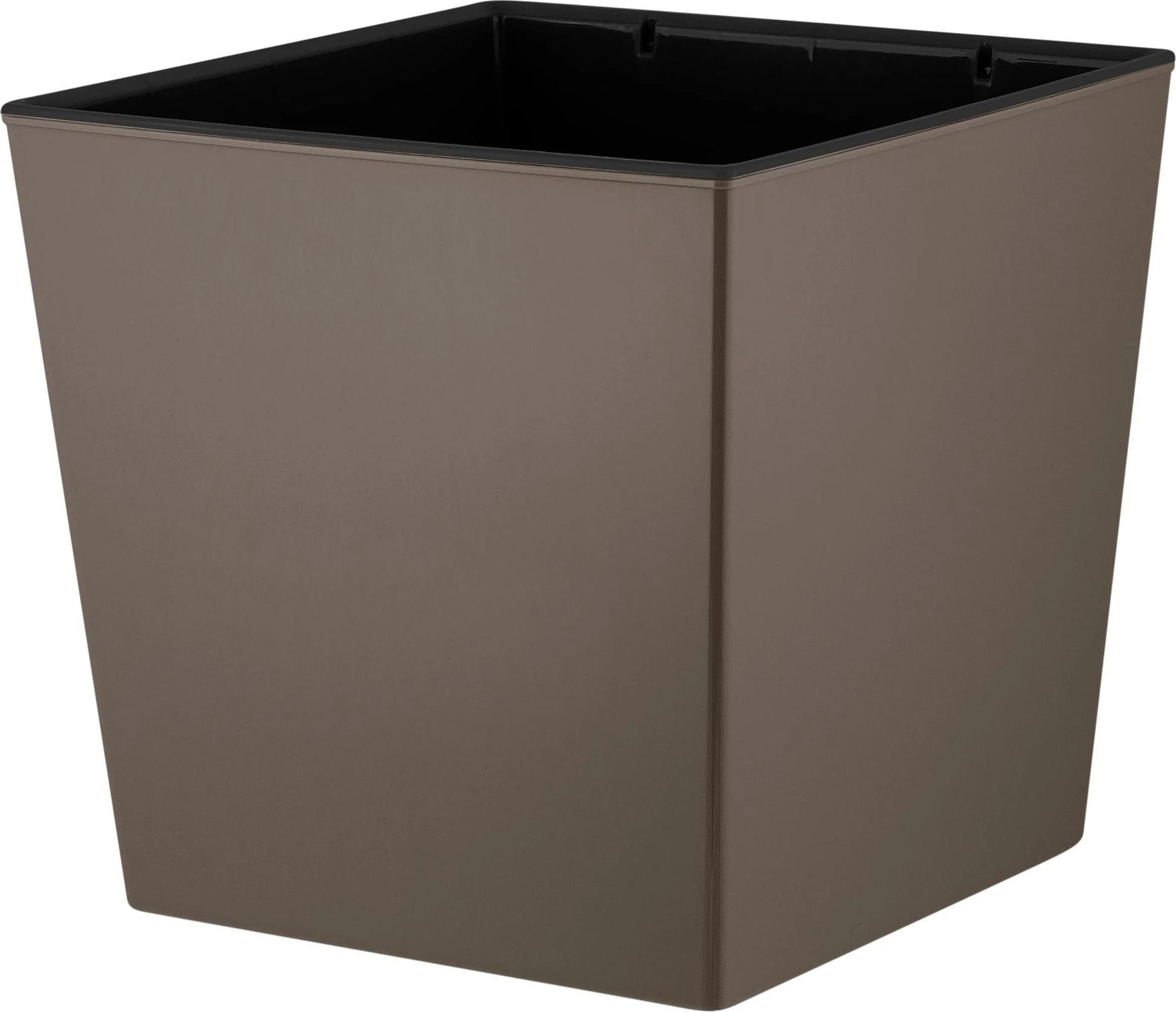 Горшок для цветов "London. CUBE" 11,6 л /250х250 мм, c дренажной вставкой, французский платан (арт. IG780110105), норма - фото 1