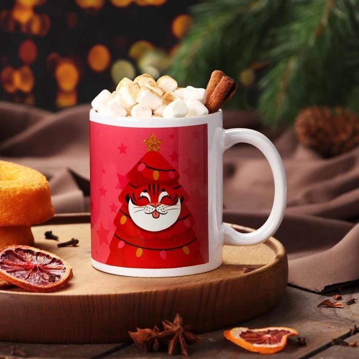 Кружка "Насладиться Годом Тигрицы" 320 мл 7362365, норма - фото 2