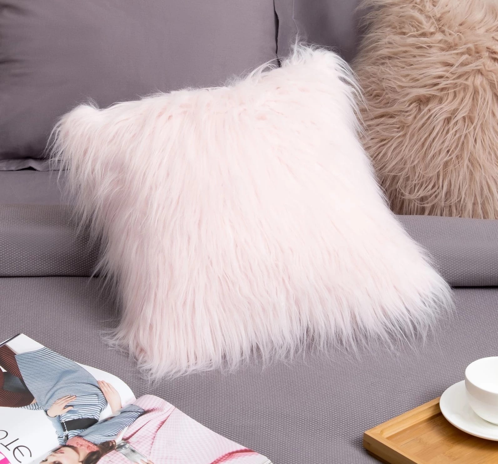 Наволочка декоративная Этель "Будуар" розовый, 40*40 см, 100% п/э 3132407, норма - фото 1