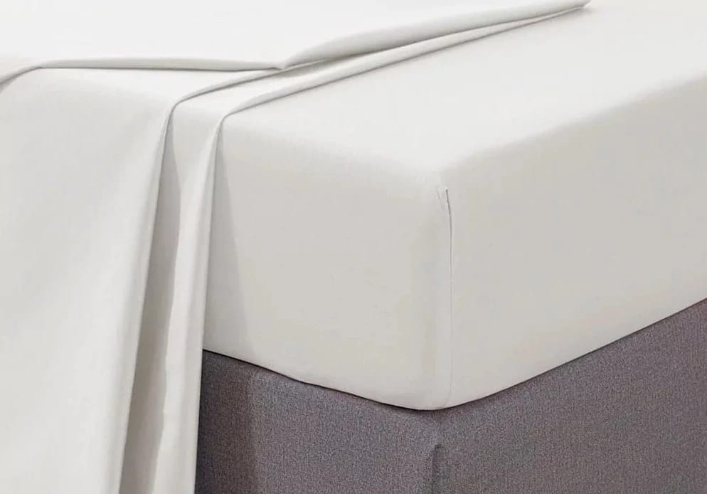 ПРОСТЫНЬ НА РЕЗИНКЕ 100X200+33 ARYA 1,5 СП. CAMINO БЕЛЫЙ, норма - фото 1