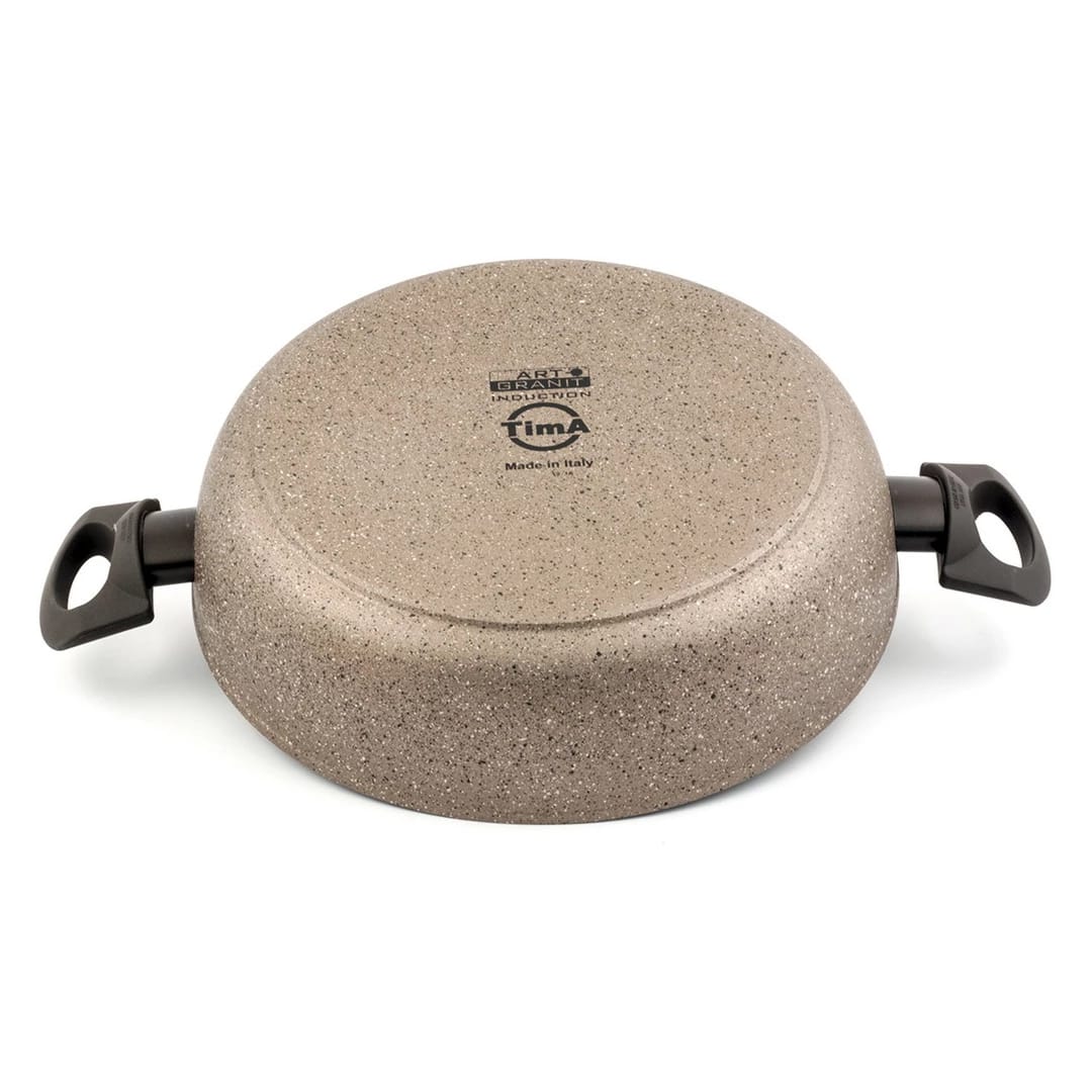 Сотейник TVS ART GRANIT INDUCTION 28см, с 2-мя ручками (арт. ATI-2128), норма - фото 3