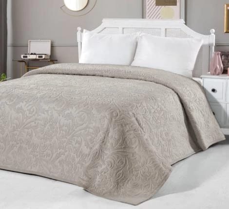 Плед Arya С Тиснением 220x240 Valencia Бежевый, норма - фото 1