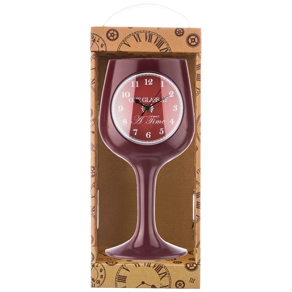 Часы настенные "Chef kitchen"  35*17*5,5 см д.=12,5 см, красный (кор=6шт.) (арт.220-370), норма - фото 2