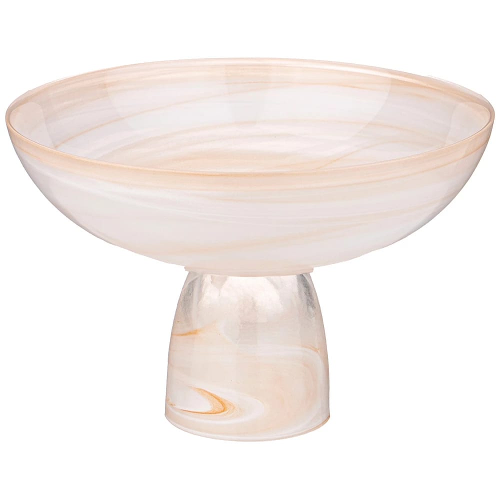 Блюдо "Murano" на ножке 21 см, amber (арт.336-187), норма - фото 1