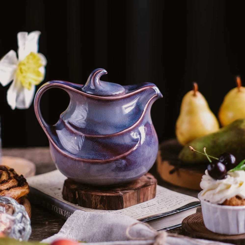 Чайник Цветок Фригг 750 мл серия Туманный Лориэн, норма - фото 1