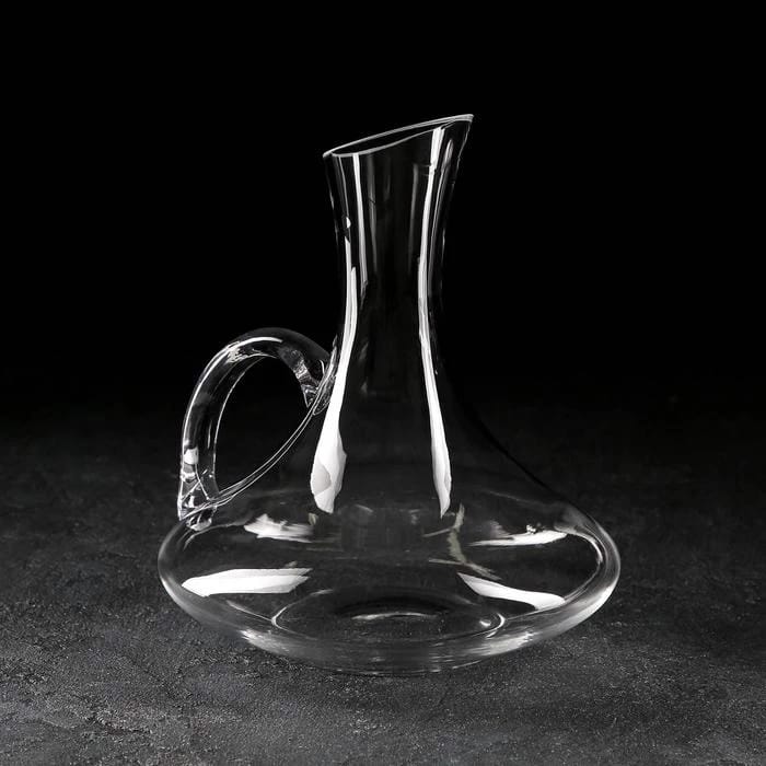 Декантер с ручкой "Мэрло" 1500 мл, 19х24,5 см 3907319, норма - фото 1