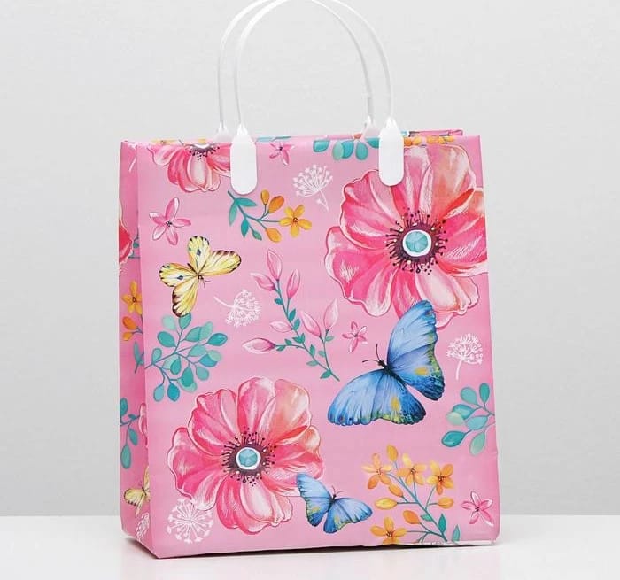 Пакет "Розовые сны", мягкий пластик, 23х27 см 5860357, норма - фото 1