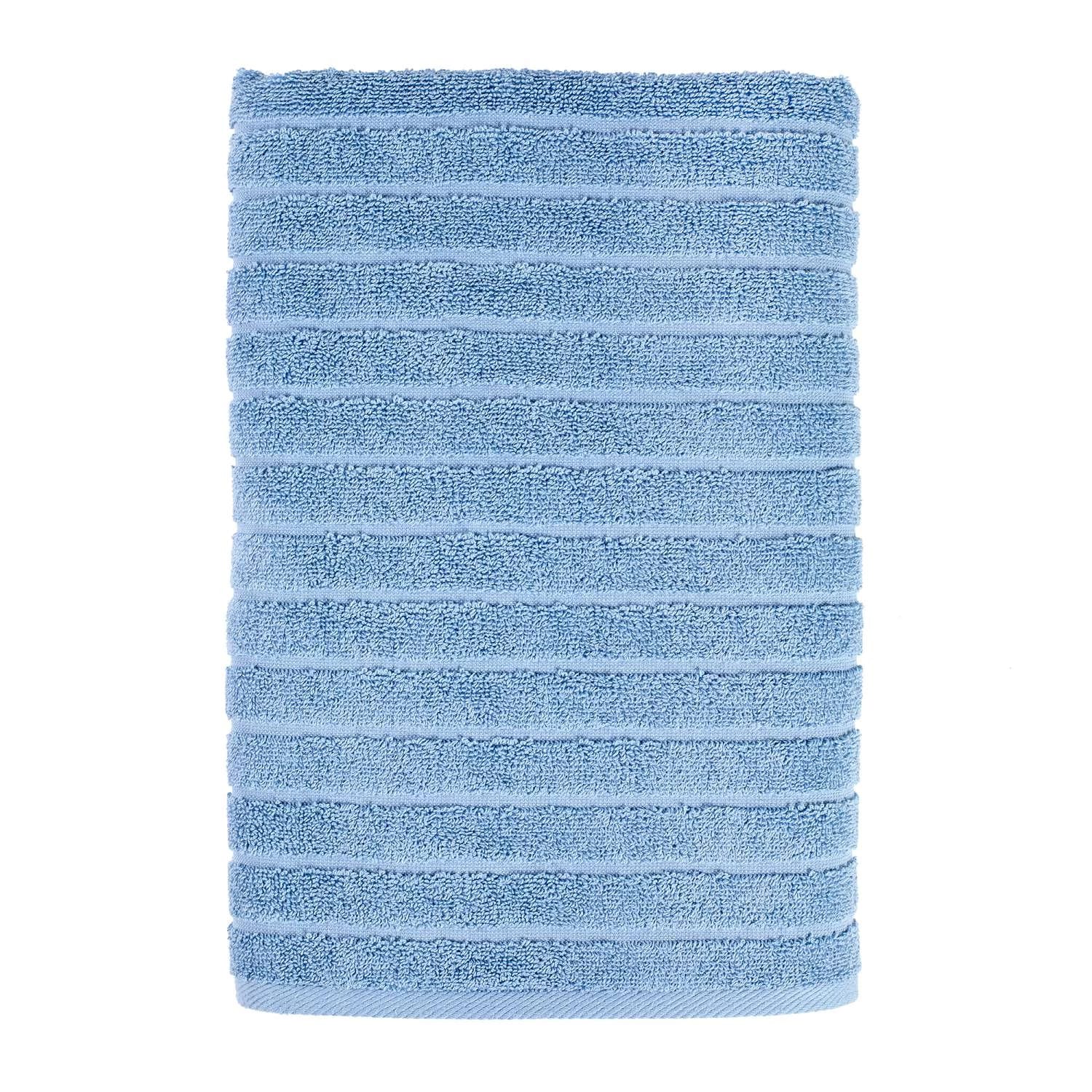 Полотенце Волшебная Ночь МХ42 50/90 Wave Пудровый голубой 00, норма - фото 1