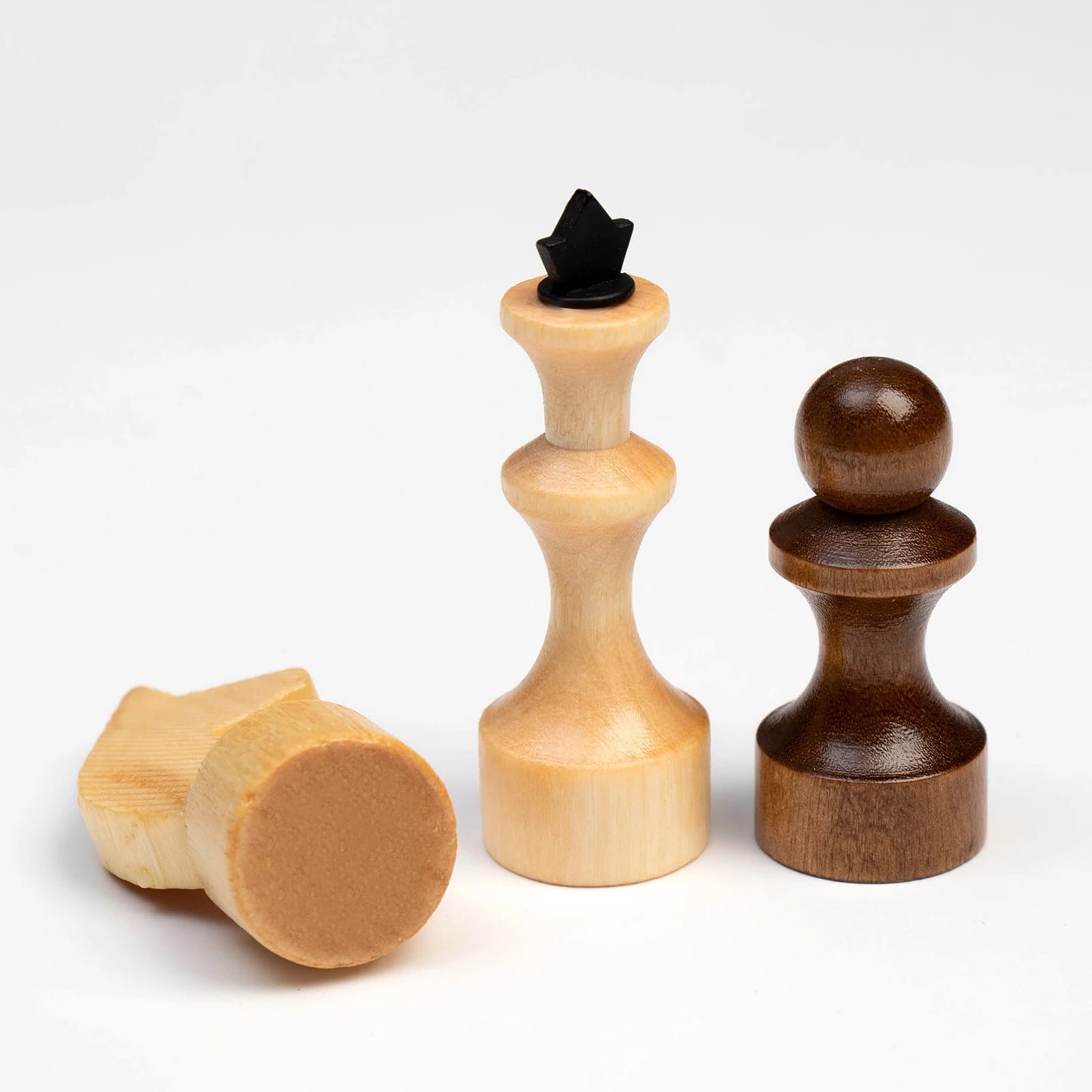 Шахматы "Школьник" (доска дерево 29х29 см,фигуры дерево,король h=7.2 см,пешка h=4.5 см) 3814984, норма - фото 2