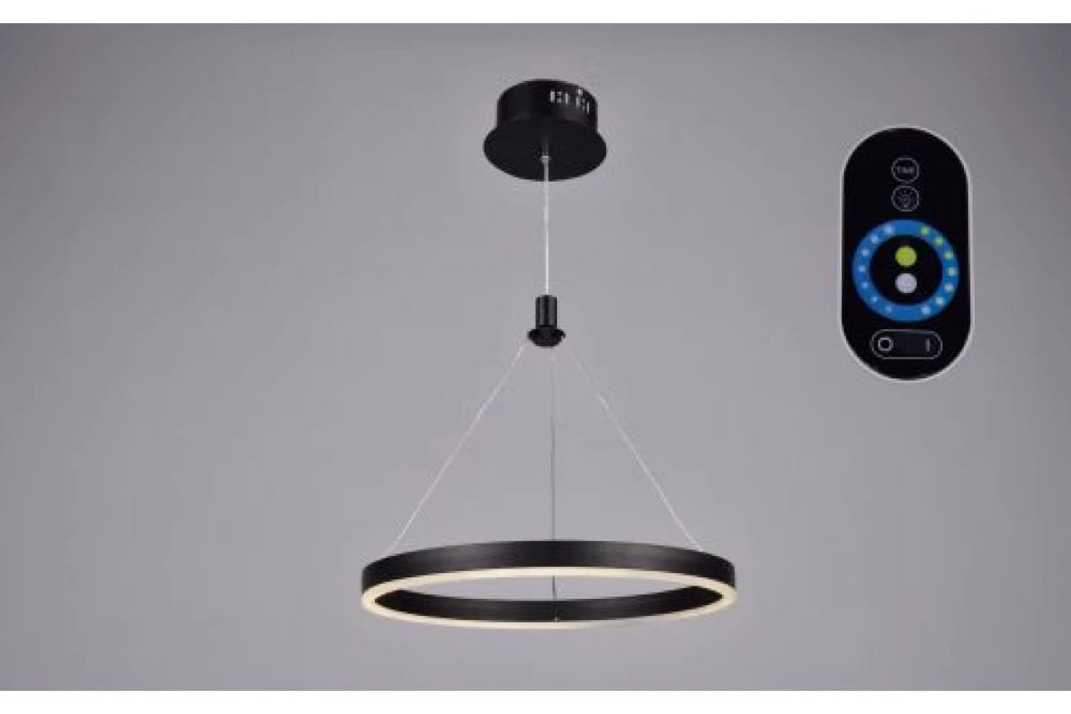 Светильник потолочный "Equator black" LED DL15323/1, норма - фото 1