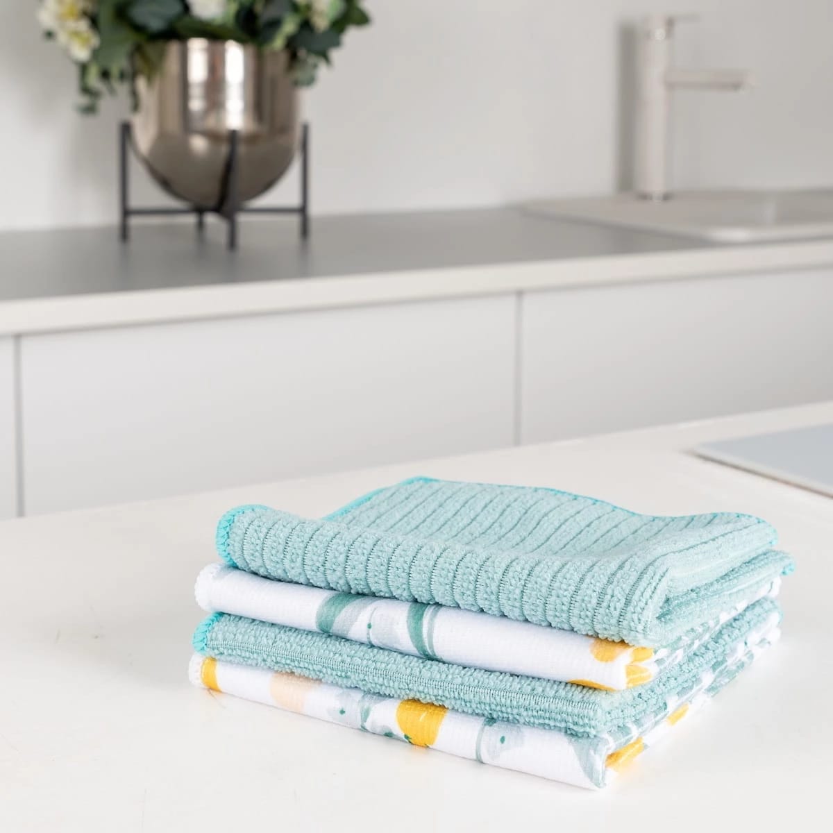 Набор салфеток 30X30 Arya Микрофибра 4 Пр. Tulip, норма - фото 1