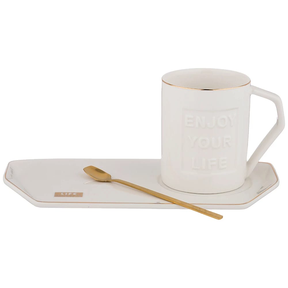 Набор чайный "Break time" на 1персону 3пр. 250мл (кор=36наб.) (арт.90-1038), норма - фото 1