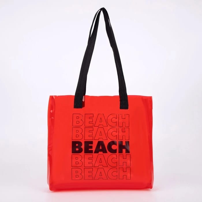 Сумка пляжная "Beach" 30*28*9 см 4982134, норма - фото 1