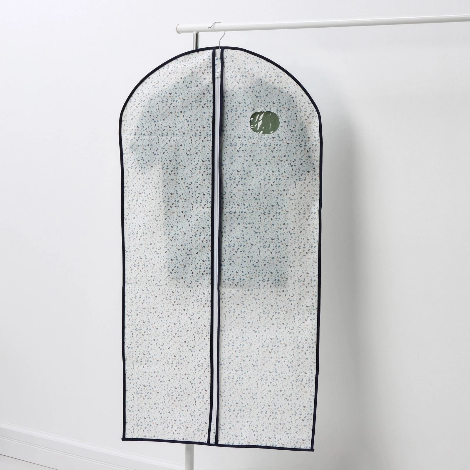 Чехол для одежды (ПВХ) 60*120 см  "Мармелад", цвет белый с окном  9807387, норма - фото 1