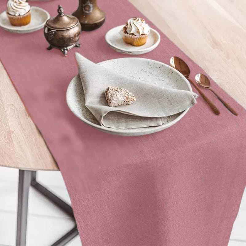 ДОРОЖКА ЛЕН (ПУДРОВЫЙ) ЕВРОУГОЛОК, 50*140, ПАКЕТ, ФЛАЕР, АРТ.01079, норма - фото 1